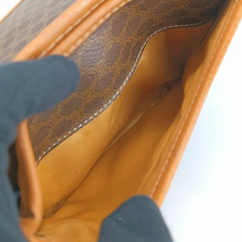 ra183-celine-brown-canvas-macadam-shoulder-bag