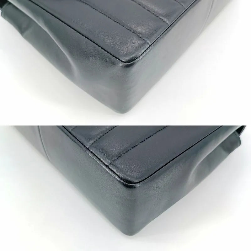 jt659-chanel-vintage-black-lambskin-vertical-flap-bag