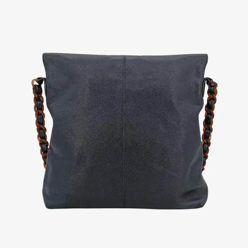 jah151-chanel-vintage-black-caviar-leather-tortoiseshell-chain-shoulder-bag