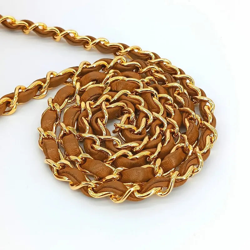 js678-chanel-vintage-brown-lambskin-20cm-mini-square-flap-bag