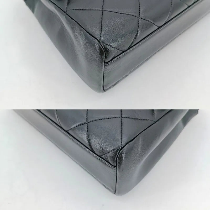 rb376-chanel-vintage-black-lambskin-quilted-flap-bag