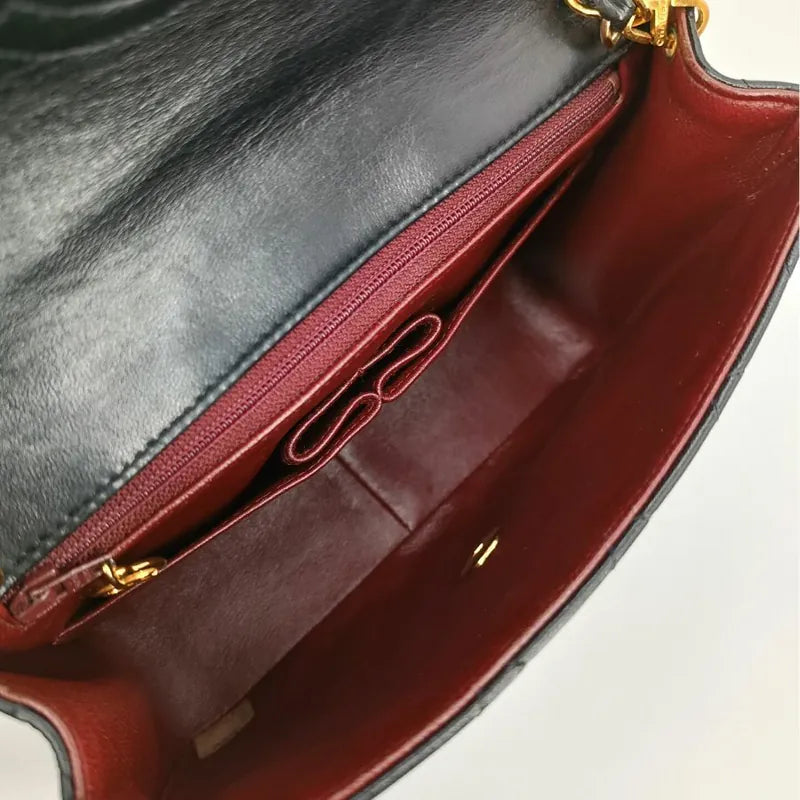 jt615-chanel-vintage-black-lambskin-20cm-mini-square-flap-bag