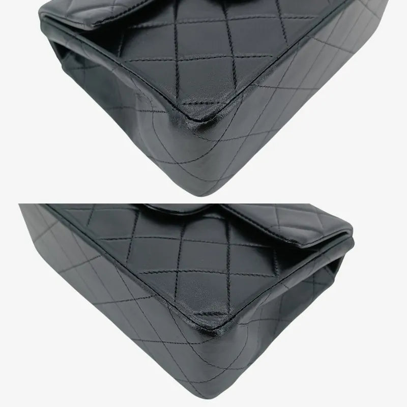 rb179-chanel-vintage-black-lambskin-17cm-mini-square-flap-bag