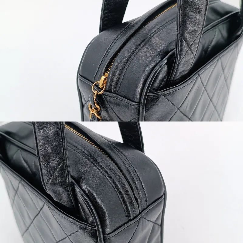 ju691-chanel-vintage-black-lambskin-quilted-handbag