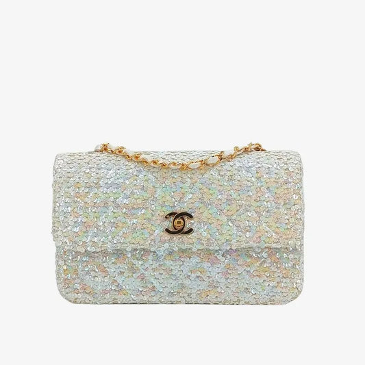 sh005-chanel-vintage-white-sequin-single-flap-bag