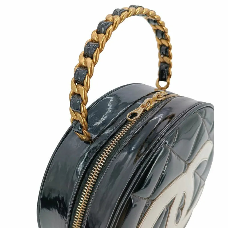 sh021-chanel-vintage-black-patent-leather-round-vanity-handbag
