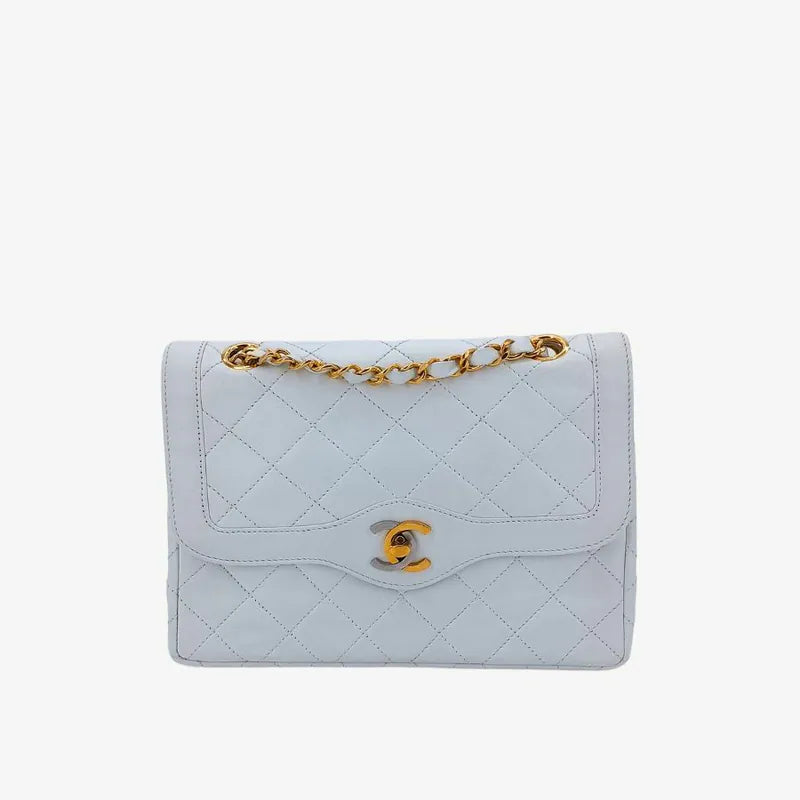 jah166-chanel-vintage-white-lambskin-paris-limited-edition-flap-bag