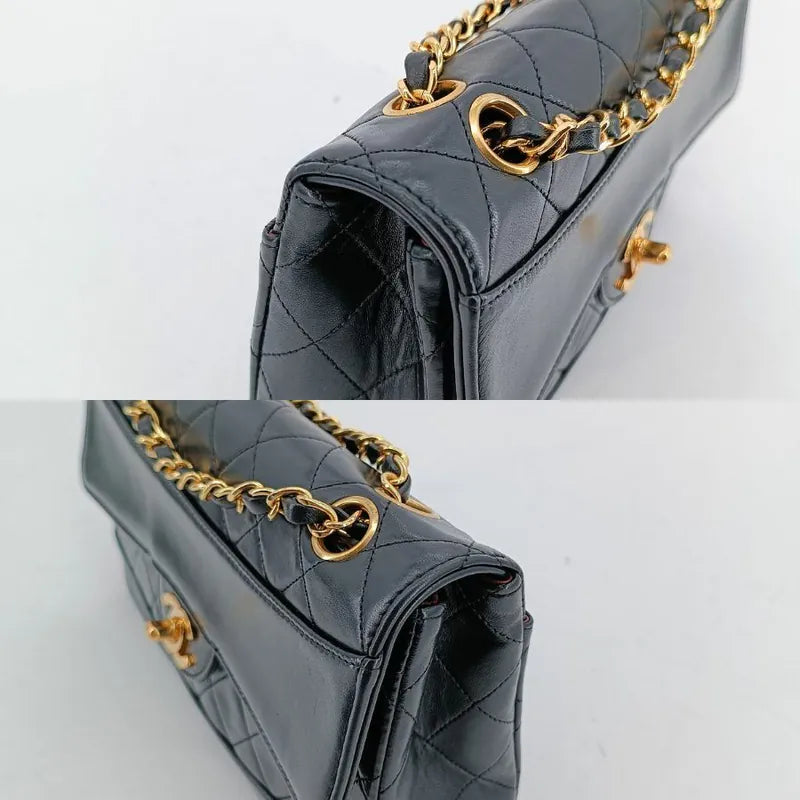 ra317-chanel-vintage-black-lambskin-quilted-flap-bag