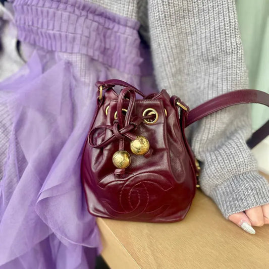 ra742-chanel-vintage-burgundy-lambskin-golden-ball-mini-bucket-bag