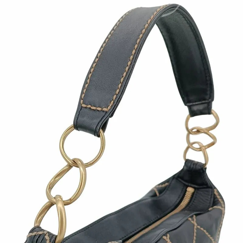 ra314-chanel-vintage-black-calfskin-wild-stitch-handbag