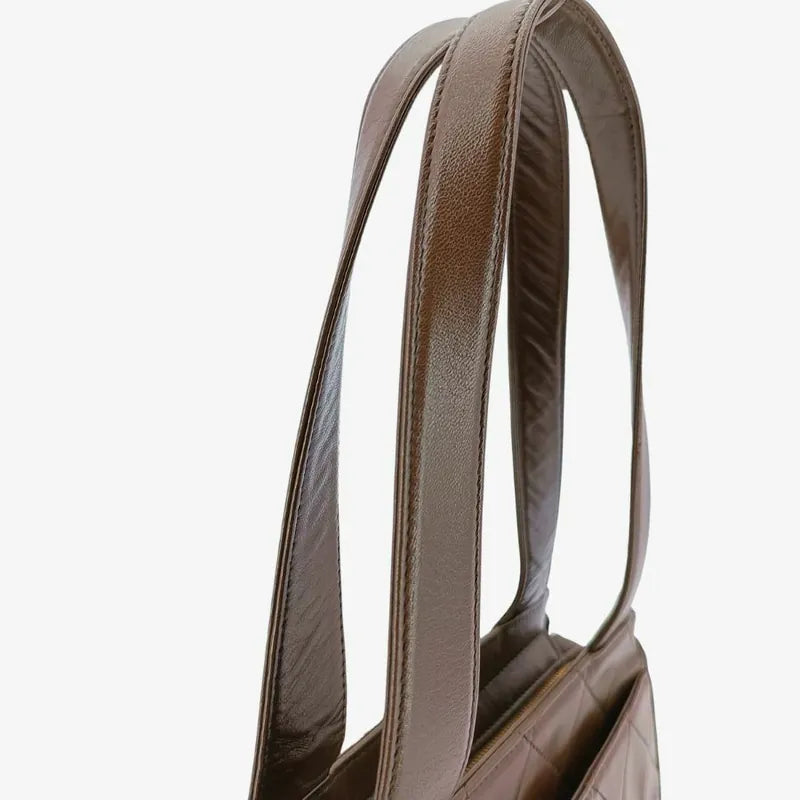 ra454-chanel-vintage-brown-lambskin-quilted-handbag