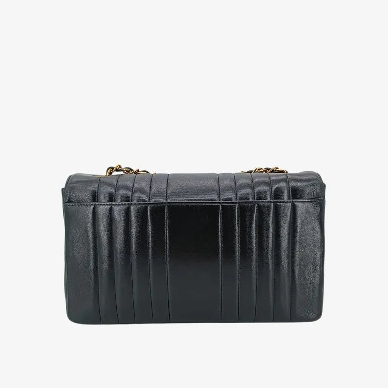 jt290-chanel-vintage-black-lambskin-vertical-flap-bag
