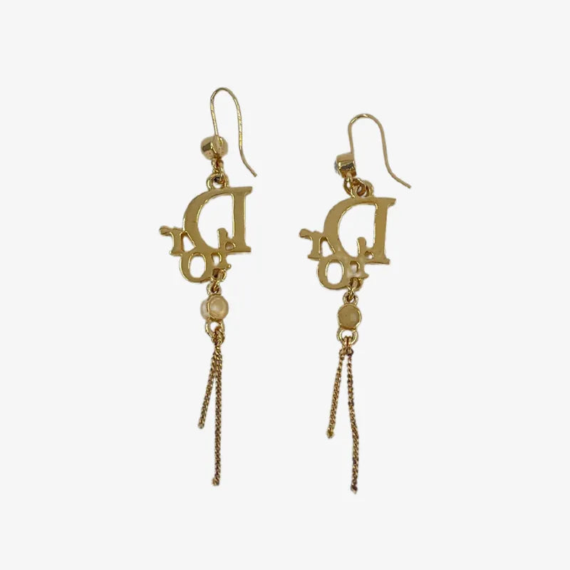 jt461-dior-gold-logo-chain-earring