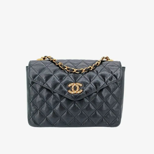 90199561-chanel-vintage-black-lambskin-crystal-embellished-cc-flap-bag
