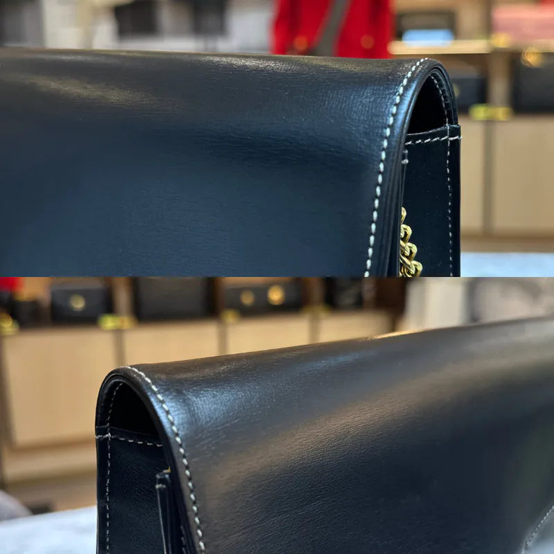 jw677-christian-dior-vintage-black-leather-2-ways-clutch-shoulder-bag