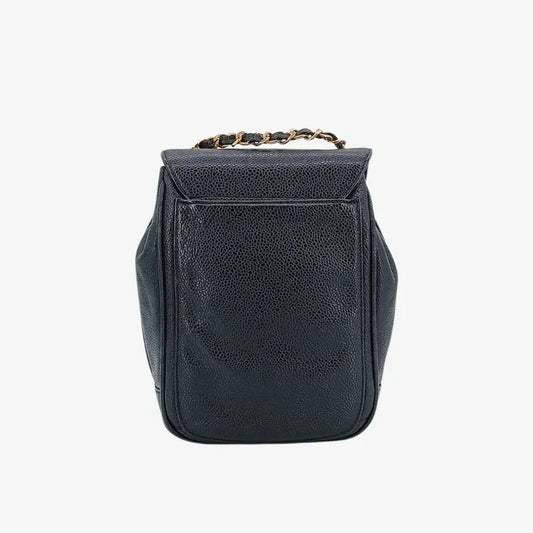 jah122-chanl-vintage-black-caviar-leather-flap-bag