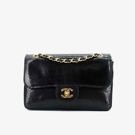 jq960-chanel-vintage-black-lizard-skin-23cm-classic-flap-bag