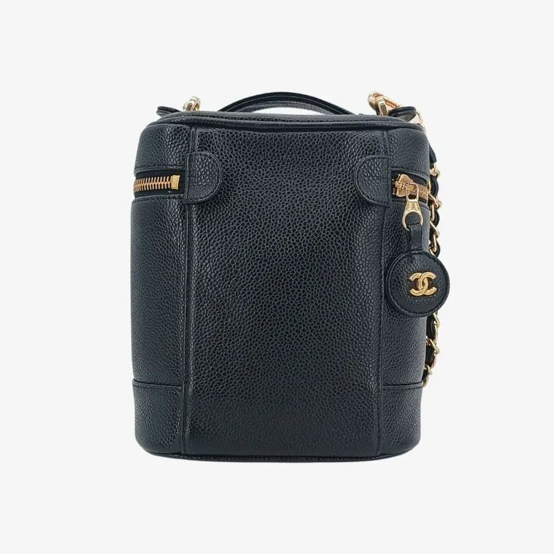 jt097-chanel-vintage-black-caviar-leather-cosmetic-bag