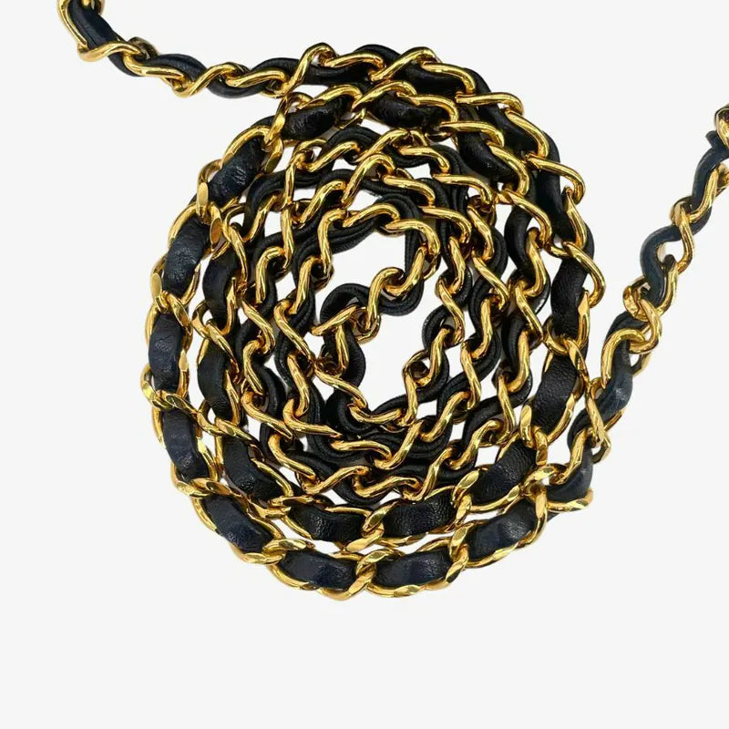 jw871-chanel-vintage-black-lambskin-half-moon-flap-bag