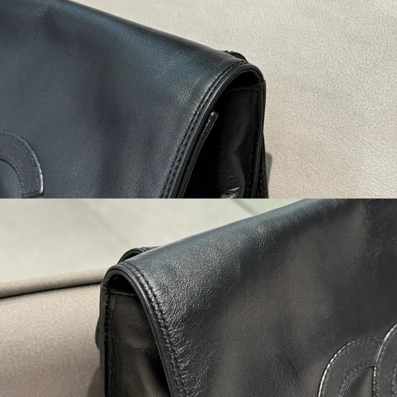 jx064-chanel-vintage-black-lambskin-backpack