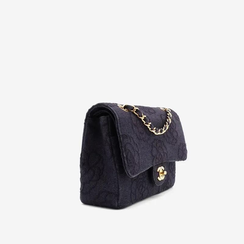 jq553-chanel-vintage-navy-cotton-classic-flap-bag