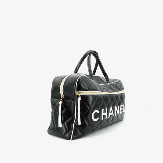 jq547-chanel-vintage-black-lambskin-quilted-tote-bag