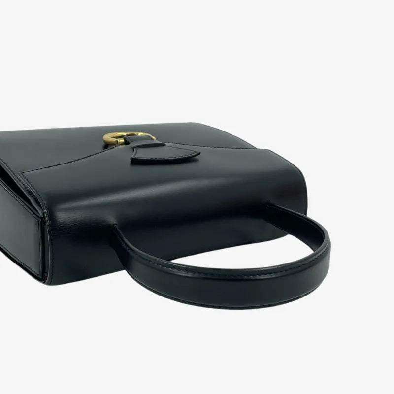 jt528-celine-vintage-black-leather-handbag