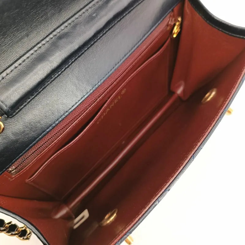 ra293-chanel-vintage-navy-lambskin-double-turnlock-flap-bag