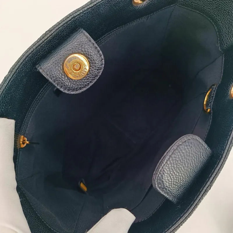 rb589-chanel-vintage-black-caviar-leather-embossed-logo-pst-tote-bag