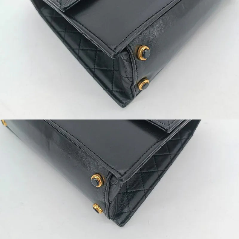 ju308-chanel-vintage-black-lambskin-trapezoid-flap-bag