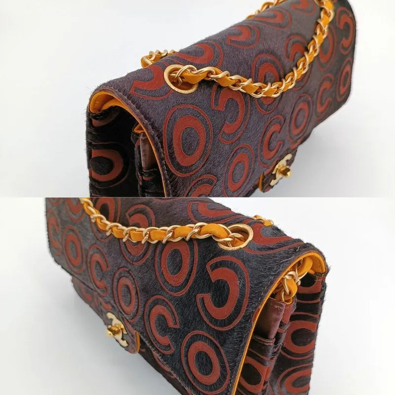 js007-chanel-vintage-brown-pony-hair-lambskin-classic-flap-bag