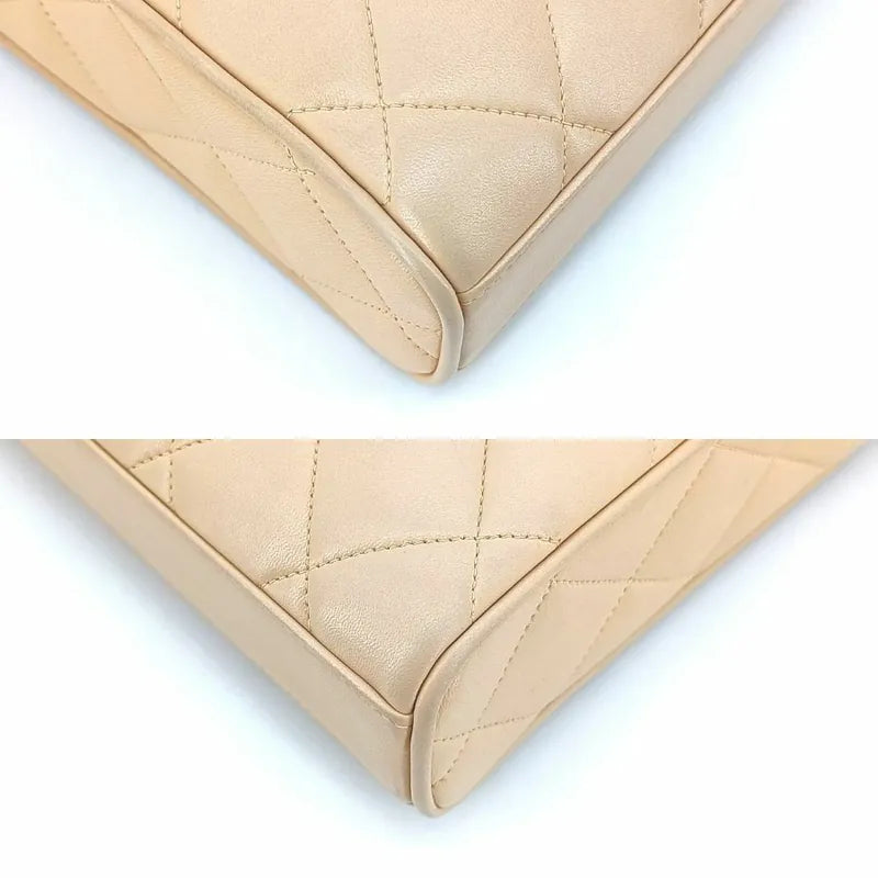 jt666-chanel-vintage-beige-lambskin-quilted-flap-bag