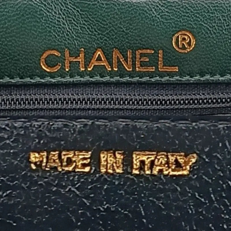 90198143-chanel-vintage-green-lambskin-shoulder-bag