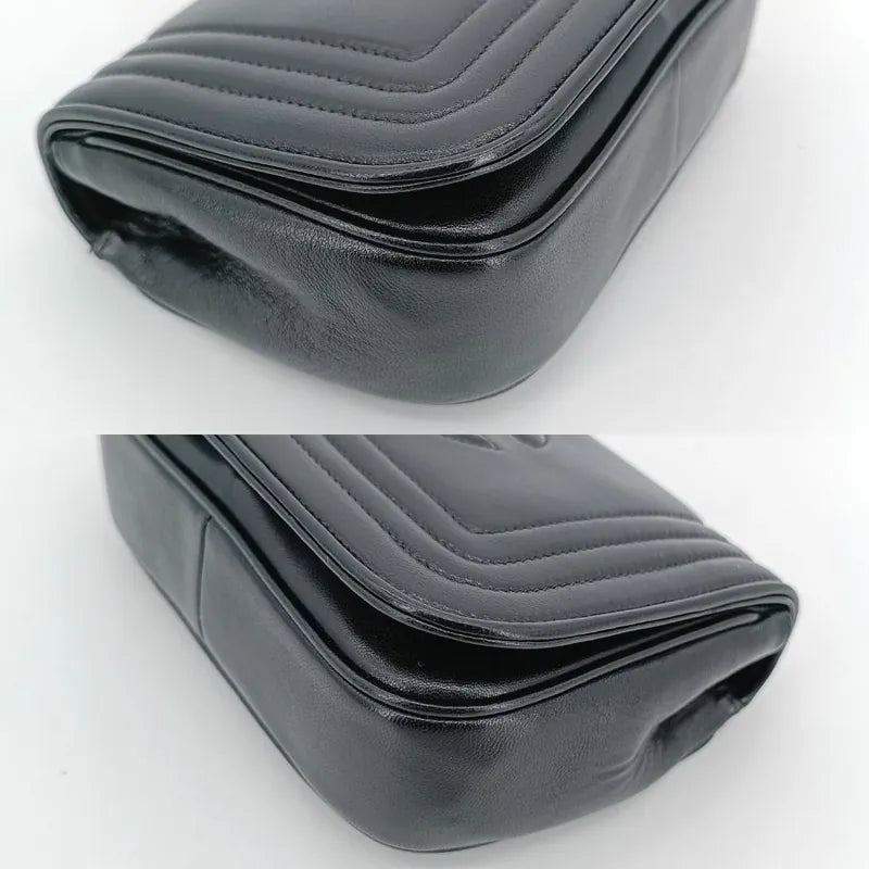 js723-chanel-vintage-black-lambskin-full-flap-bag