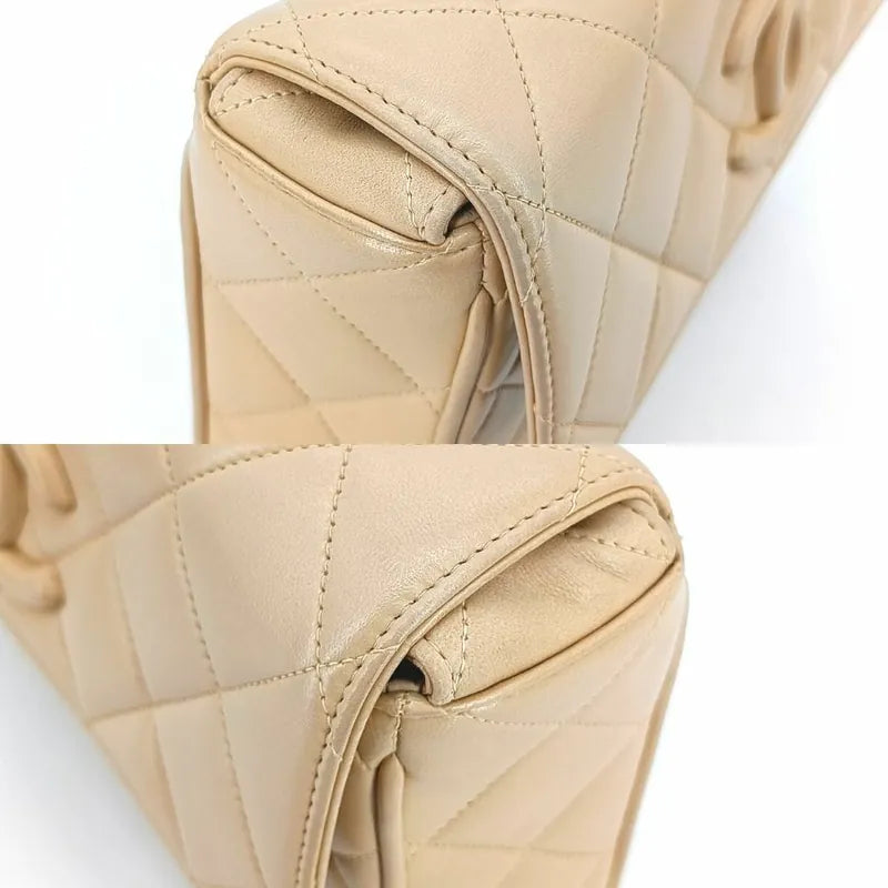 jt666-chanel-vintage-beige-lambskin-quilted-flap-bag