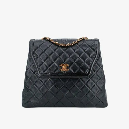jt761-chanel-vintage-black-lambskin-trapezoid-flap-bag