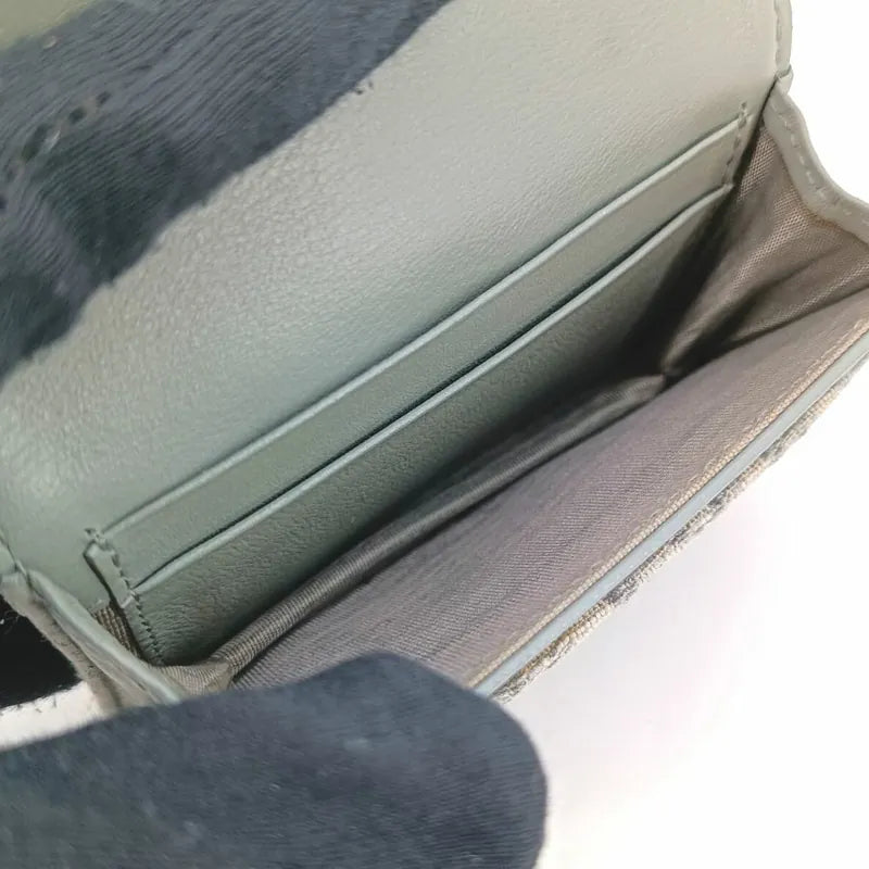 jt431-christian-dior-gray-oblique-jacquard-saddle-flap-card-holder