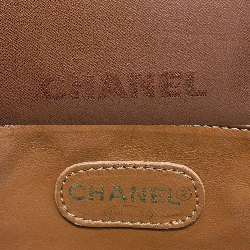 ju293-chanel-vintage-brown-caviar-leather-embroidered-logo-tote-bag