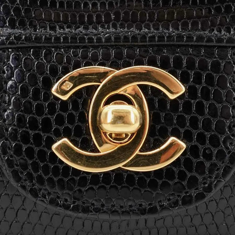 jq960-chanel-vintage-black-lizard-skin-23cm-classic-flap-bag