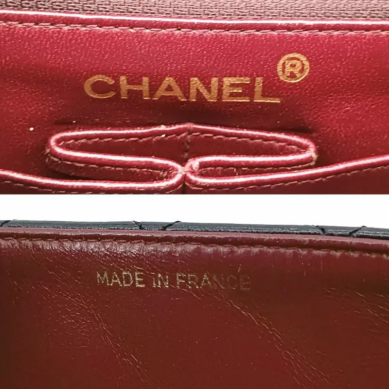 js573-chanel-vintage-black-lambskin-20cm-mini-square-flap-bag