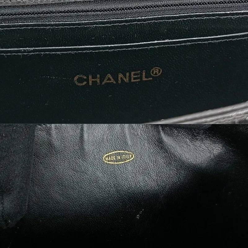 jt298-chanel-vintage-black-crocodile-skin-flap-bag