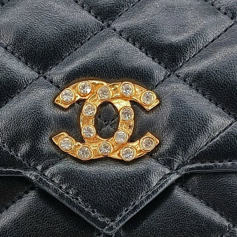 ra104-chanel-vintage-black-lambskin-pointed-flap-bag