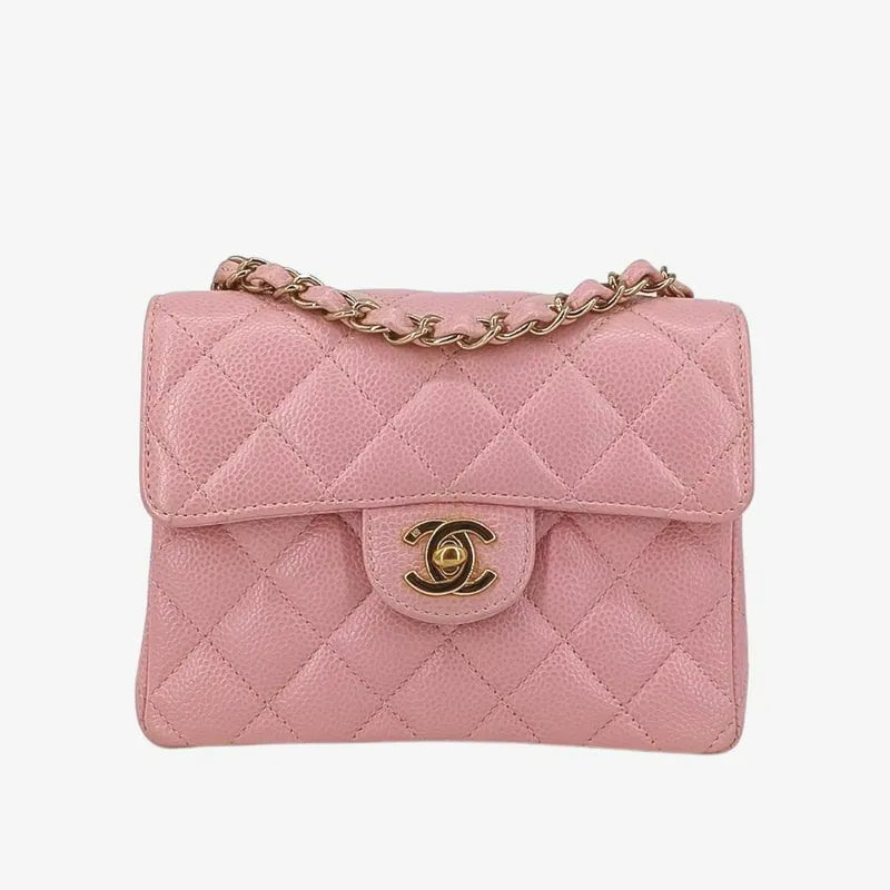 90180751-chanel-vintage-pink-caviar-leather-17cm-mini-square-flap-bag