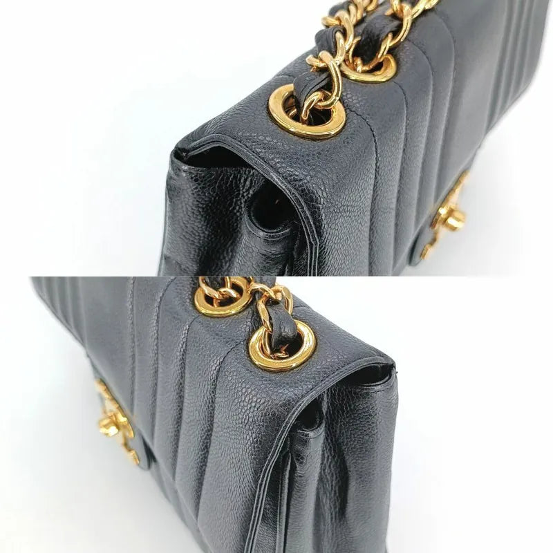 c377-chanel-vintage-black-caviar-leather-vertical-jumbo-flap-bag