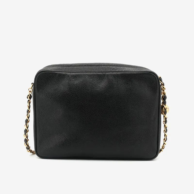 jq593-chanel-vintage-black-caviar-embossed-logo-camera-bag