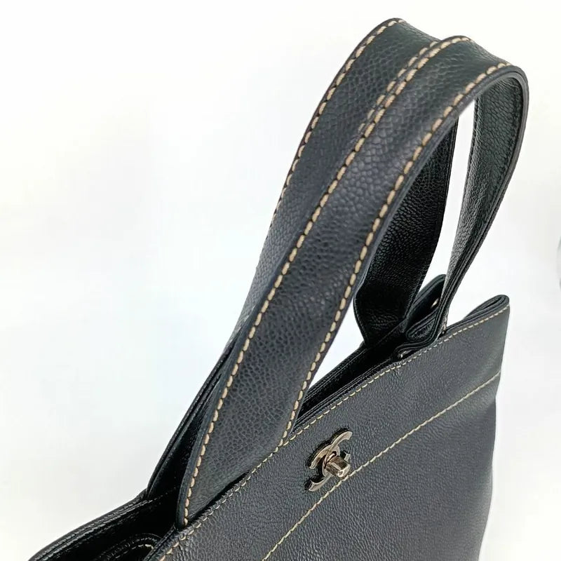 ra091-chanel-vintage-black-caviar-leather-tote-bag