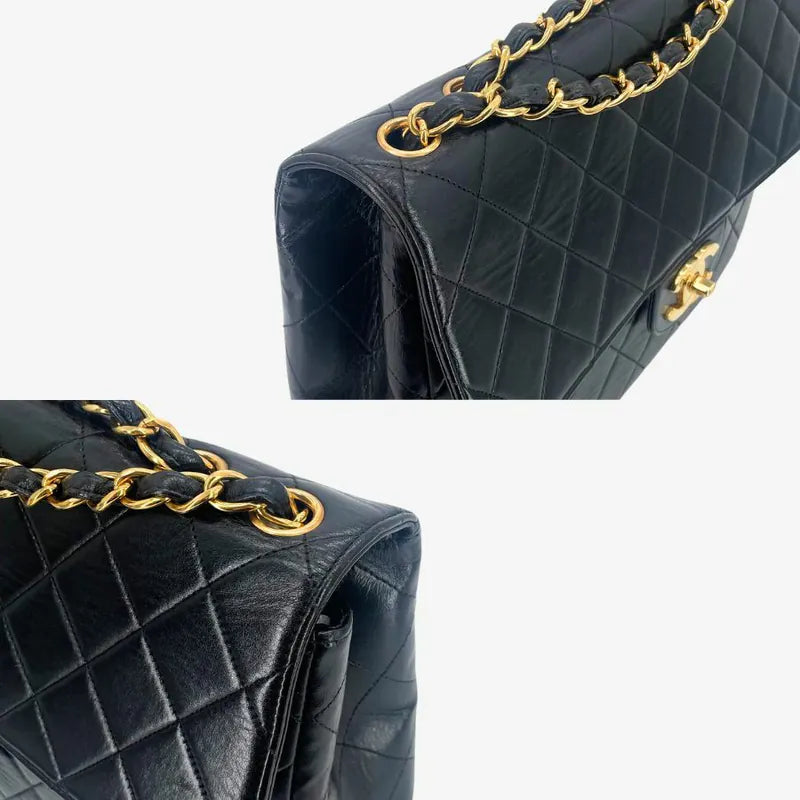 jah194-chanel-vintage-black-lambskin-jumbo-classic-flap-bag