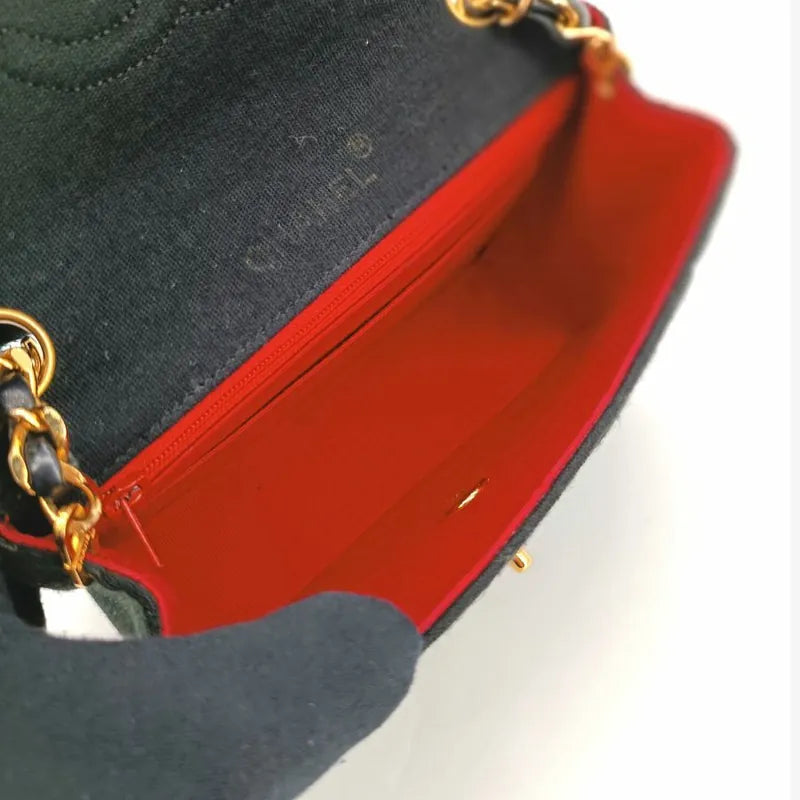 jt022-chanel-vintage-black-cotton-17cm-mini-square-flap-bag