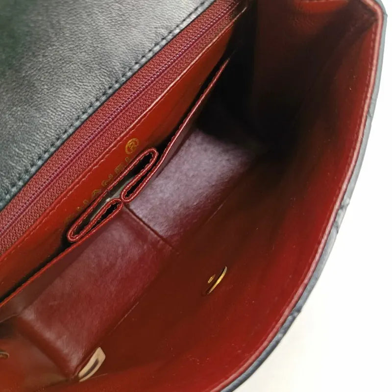 jt036-chanel-vintage-black-lambskin-20cm-mini-square-flap-bag