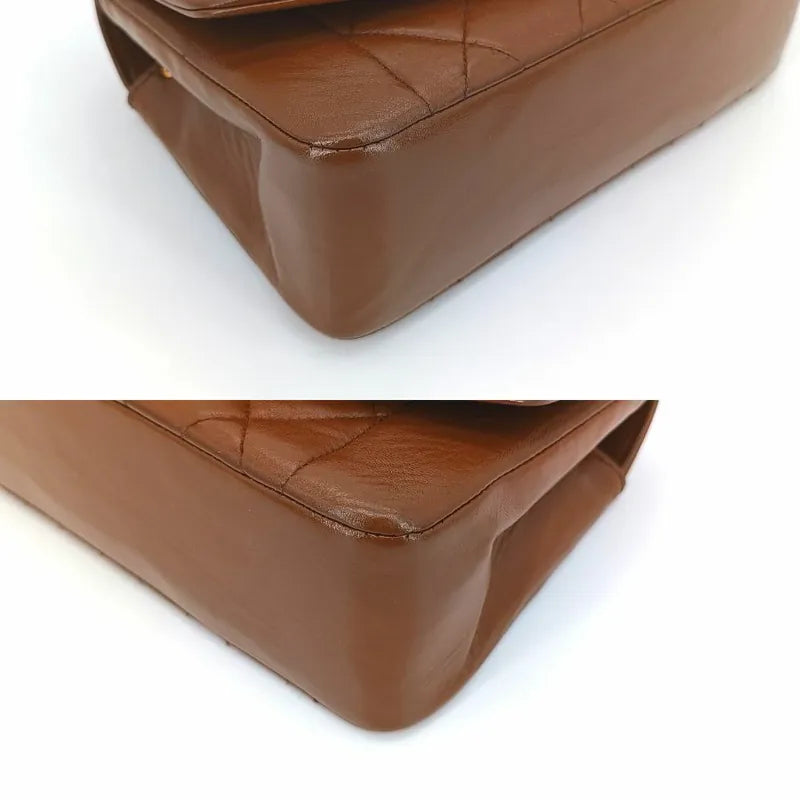 jt156-chanel-vintage-brown-lambskin-22cm-diana-flap-bag